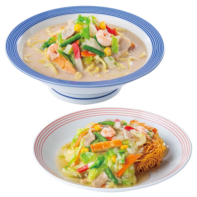長崎ちゃんぽん4食&長崎皿うどん4食セット: セットメニューリンガーハットオンラインショップ 長崎ちゃんぽん4食&長崎皿うどん4食セット: セットメニューリンガーハットオンラインショップ