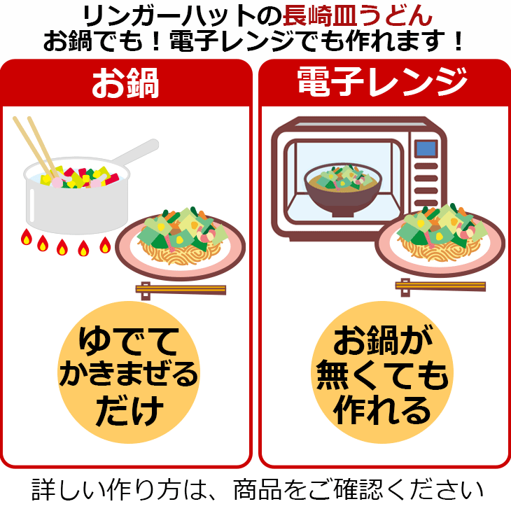 皿うどん食べ比べセット