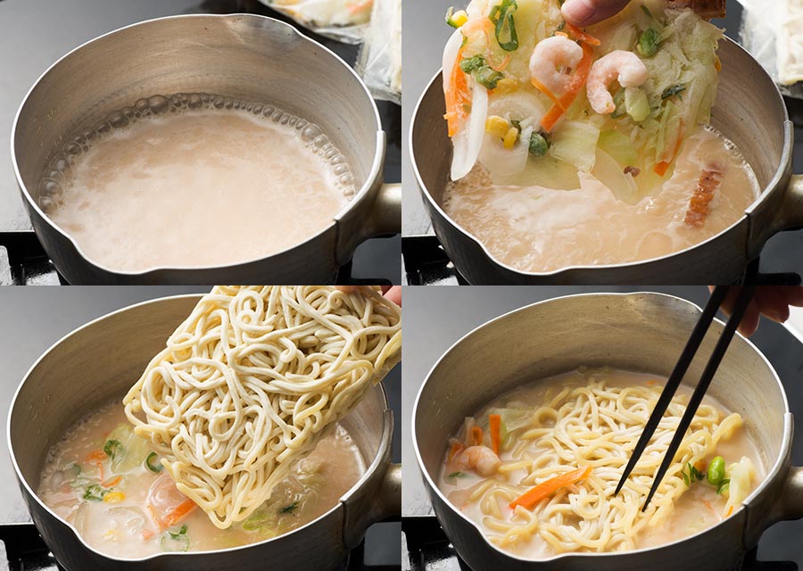 ちゃんぽんの作り方