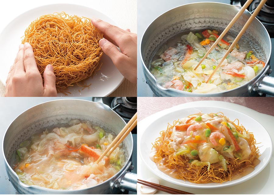 皿うどんの作り方